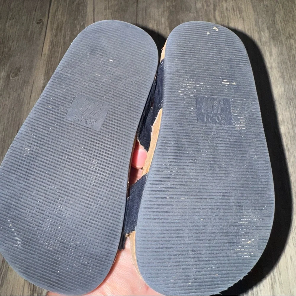 ☀️6/$20☀️ H&M Kids Navy Blue Strap Sandals